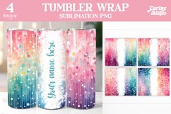 Colorful Tumbler Wrap
