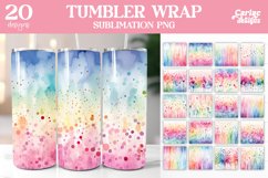 Colorful Tumbler Wrap