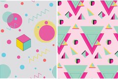 Colorful vintage geometric patterns Product Image 1