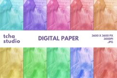 Colorful Watercolor Digital Papers Background Product Image 1