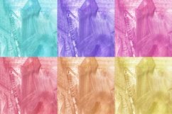 Colorful Watercolor Digital Papers Background Product Image 2
