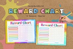 Colorful Watercolor Educational Reward Charts Product Image 1