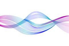 Colorful wave design backdrop background Product Image 1