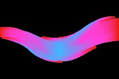 Colorful wave design modern background Product Image 2