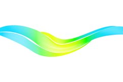 Colorful wave element design background Product Image 1