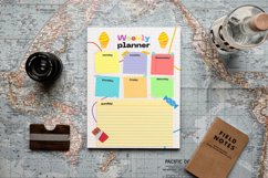 Colorful Weekly Planner, Canva Template Product Image 5