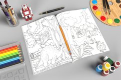 Coloring and drawing book mockup | Open book pages mockup Product Image 1