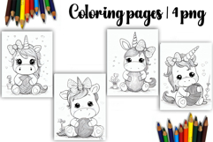 Cute animals Design |Easter Coloring pages Product Image 1