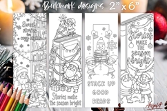 Christmas coloring pages printable bookmarks for kids quote Product Image 1