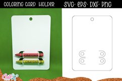  Coloring Card holder SVG  