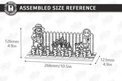 Coloring Montessori Toy Laser Cut | Kids Laser | Farm SVG Product Image 3