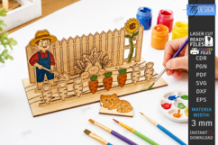 Coloring Montessori Toy Laser Cut Bundle | Kids Laser | CNC Product Image 7