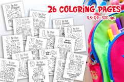 Christian Alphabet Coloring Pages BUNDLE | Bible Verse Set Product Image 1