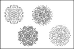 30 unique original mandala design Bundle, coloring mandala Product Image 6