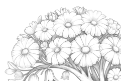 Cute Fairy House Coloring Page and Coloring Book for Kids Product Image 4