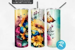 Butterfly Tumbler,Watercolor Tumbler,Bright Colors,Designs Template,Flowers Butterfly,Butterfly Tumbler,Flower Tumbler,Butterfly Flower,Butterfly Flower png,Digital Download,Tumbler Straight PNG,mom Funny,Sublimation Design,20oz Skinny Tumbler,