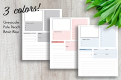 Printable Undated Daily/Monthly Planner Insert Bundle Product Image 3