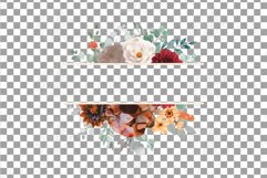 Colours of autumn flower and eucalyptus branches collection. Product Image 13