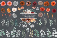 Colours of autumn flower and eucalyptus branches collection. Product Image 15
