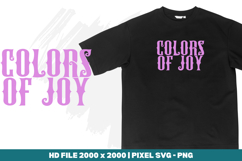 Colors of Joy Product Image 1