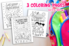 Christian Christmas Coloring Pages PNG | 24 Bible Printables Product Image 5
