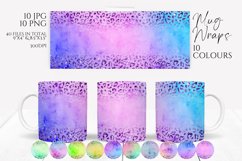 colourful leopard mug wrap