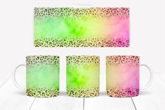 colourful leopard mug wrap
