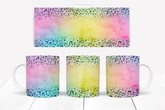colourful leopard mug wrap