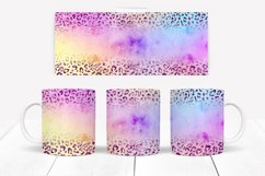colourful leopard mug wrap