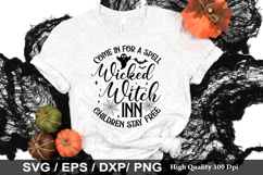 Come in for a spell wicked witch SVG - Halloween Design Product Image 1