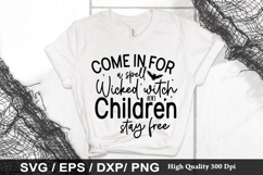 Come in for a spell wicked witch inn SVG - Halloween Design Product Image 1