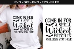 Come in for a spell wicked - Halloween SVG Design Product Image 1