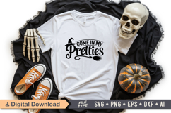 Come In My Pretties SVG File | Spooky Halloween SVG Product Image 1