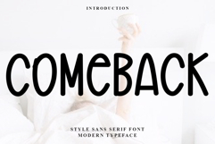 Comeback Product Image 1