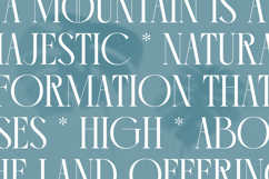 Comela Barier - Ligature Typeface Font Product Image 7