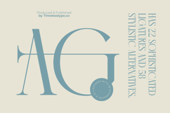 Comela Barier - Ligature Typeface Font Product Image 14