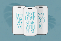 Comela Barier - Ligature Typeface Font Product Image 15