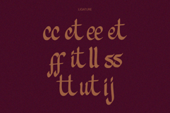 Comero Baroque Classic Medieval Font Product Image 14