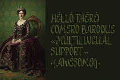 Comero Baroque Classic Medieval Font Product Image 15