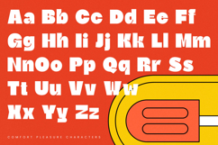 Comfort Pleasure Display Font Product Image 17