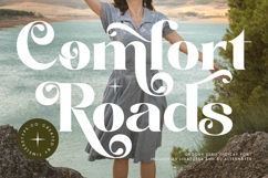 Comfort Roads - Groovy Serif Display Font Product Image 1