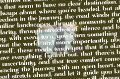 Comfort Roads - Groovy Serif Display Font Product Image 12