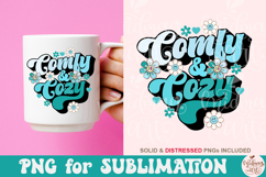 Comfy and cozy png, winter png sublimation Product Image 2