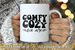 Comfy cozy we are SVG cut file Product Image 3