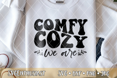Comfy cozy we are SVG cut file Product Image 1
