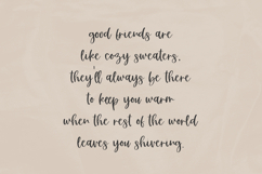 Comfy Sweater Script Font Product Image 6