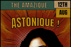 Retro Comic Book Style Portrait Art Product Image 6