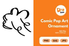 Comic Pop Art Ornament Product Image 1