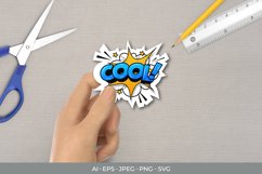 Comic Sound Effect Stickers Product Image 1