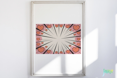 Comic Valentine Background Product Image 2